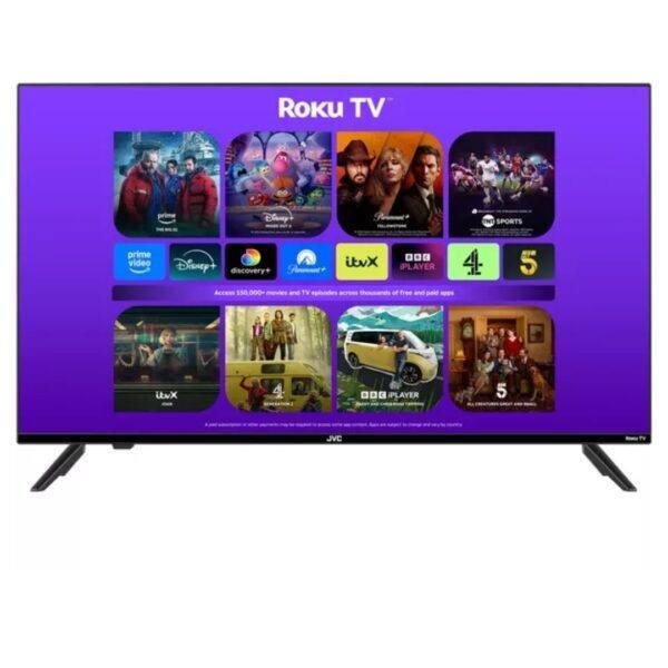 JVC LT-40CR330 Roku TV 40" Smart Full HD HDR LED TV