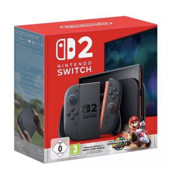 Nintendo Switch 2 and Mario Kart World Console Bundle